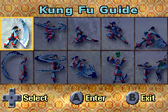 Crouching Tiger Hidden Dragon screenshot 5 for GameBoy Advance